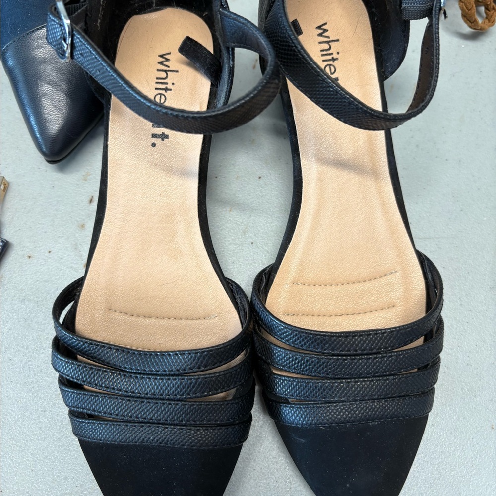 Black Strappy Women's Sandals